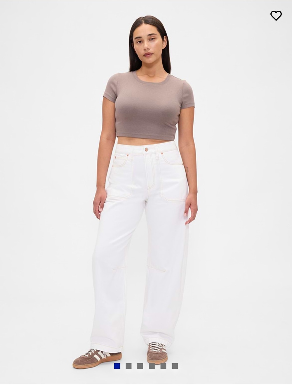 NWT GAP Curvy High Rise Barre Jeans